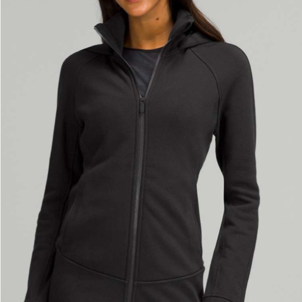 Black Full-Zip Jacket